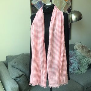 COPY - Pink Uniqlo Gingham Scarf
